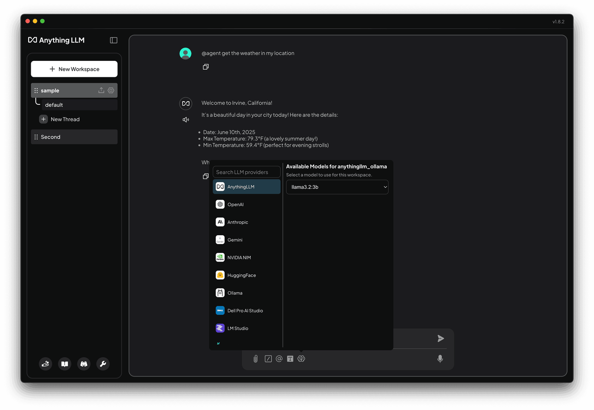 AnythingLLM Changelog v1.8.2